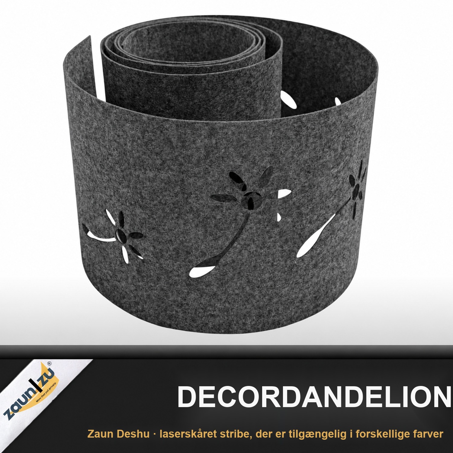 zaun|zu® Design Vlies Dekor Bluseblomme: afskærmningsstrimler med lasermønster til dobbeltbåndsfængning – Udtalelse 2