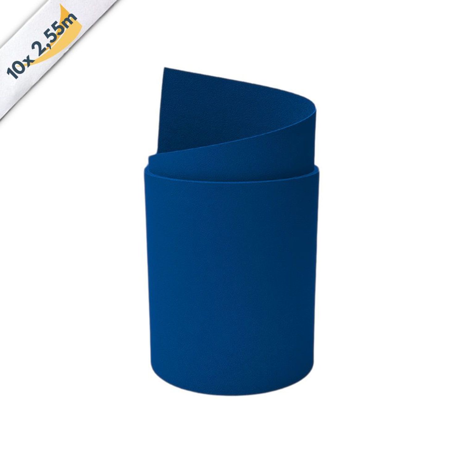 lamelles occultantes zaun|zu PREMIUM 10x bandes simples 2,55 m pour la clôture – Bleu (RAL 5010) – Affichage 3