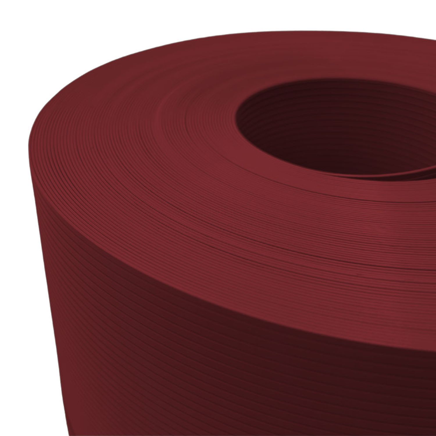 afskærmningsstrimler zaun|zu® RILLE 26 m roll for dobbelttrådshegn – 26,0 m, Bordeauxrot (RAL 3011) – Udtalelse 2