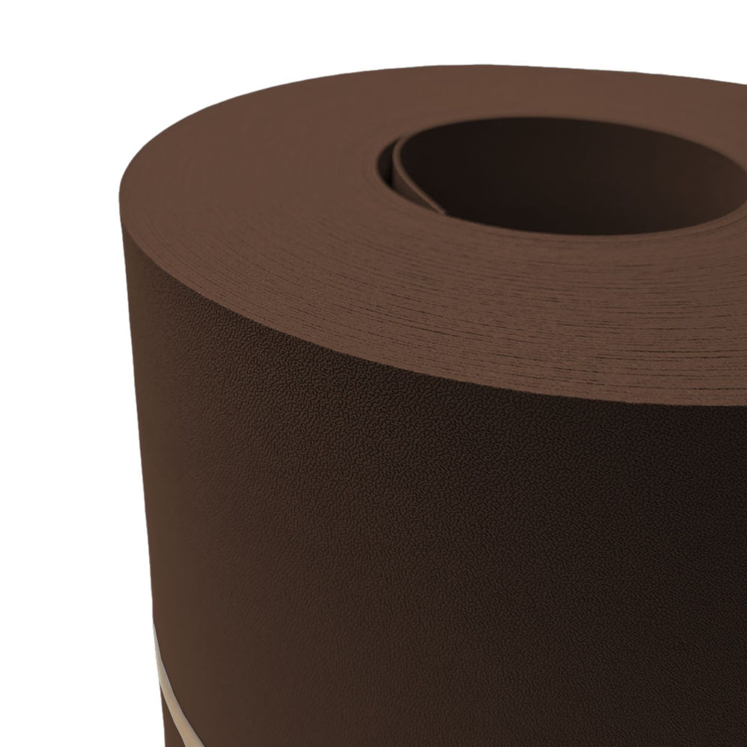 Sichtschutzstreifen zaun|zu PREMIUM MAXI 26m Rolle für den 24cm Stabmattenzaun – 26,0 m, Braun (RAL 8011) – Ansicht 3
