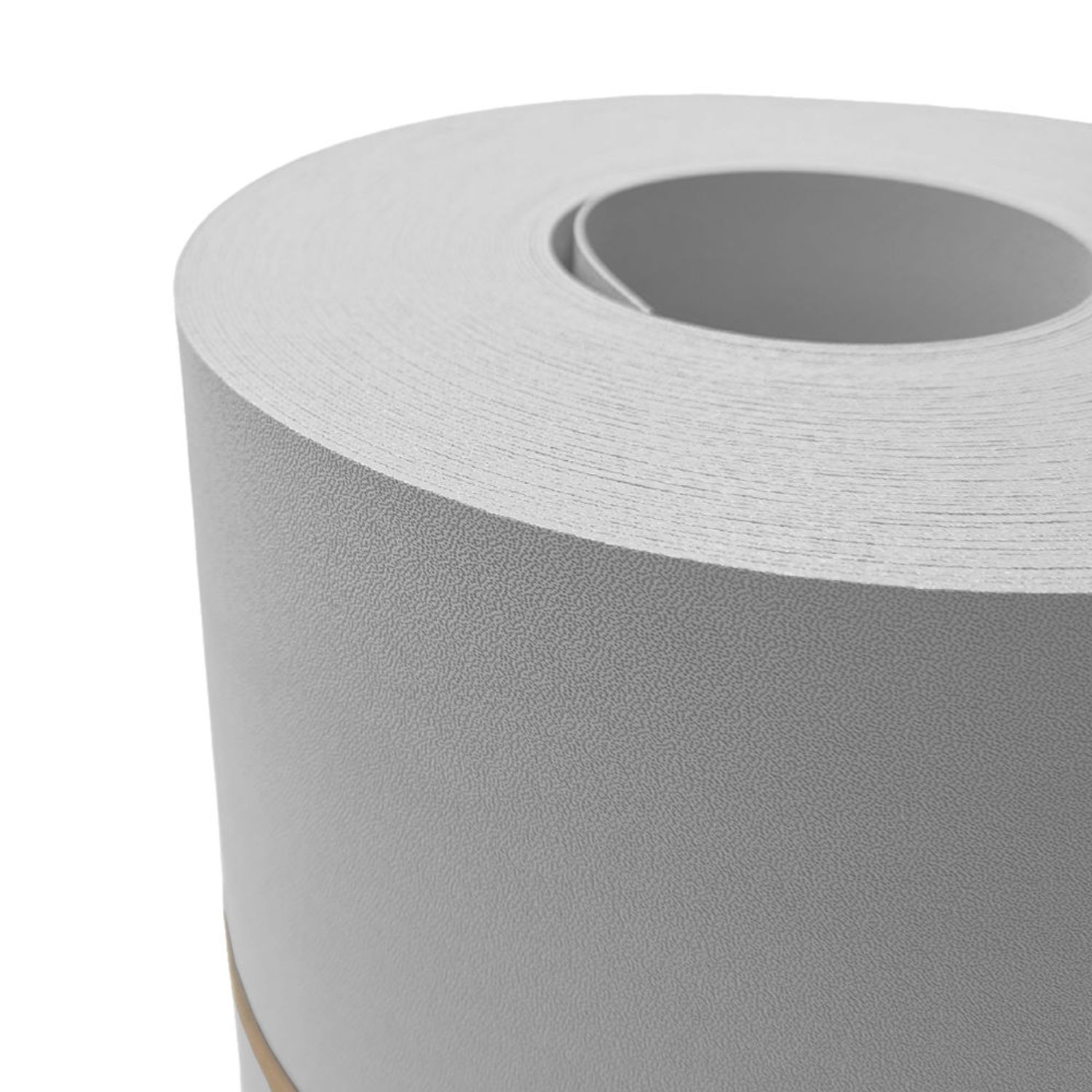 Sichtschutzstreifen zaun|zu PREMIUM MAXI 26m Rolle für den 24cm Stabmattenzaun – 26,0 m, Lichtgrau (RAL 7035) – Ansicht 3