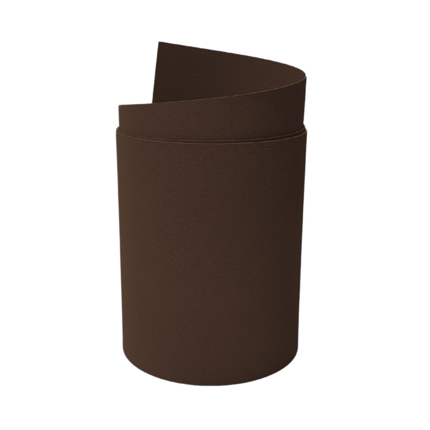 lamelles occultantes zaun|zu PREMIUM MAXI Bande simple 2,05 m pour les rangées de clôtures de 24cm – Marron (RAL 8011)