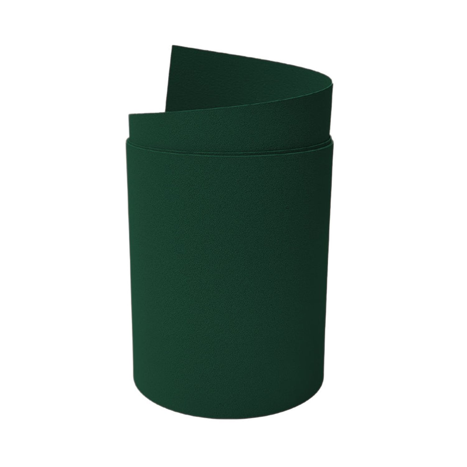 Sichtschutzstreifen zaun|zu PREMIUM MAXI Einzelstreifen 2,05 m für 24cm Zaunreihen – Grün (RAL 6005)