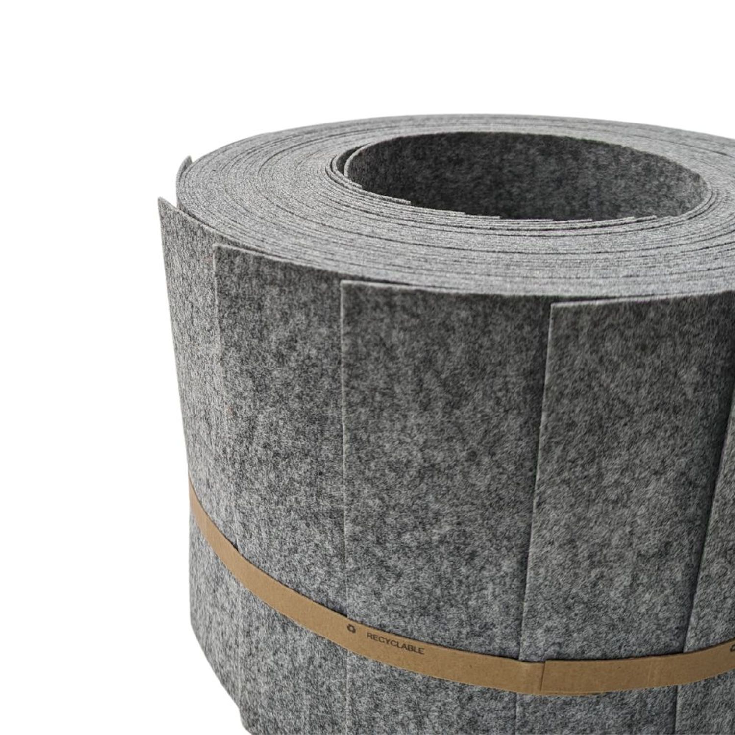 zichtstroken zaun|zu Design fleece 10x enkele stroken 2,55 m – Hellgrau – Beeld 2