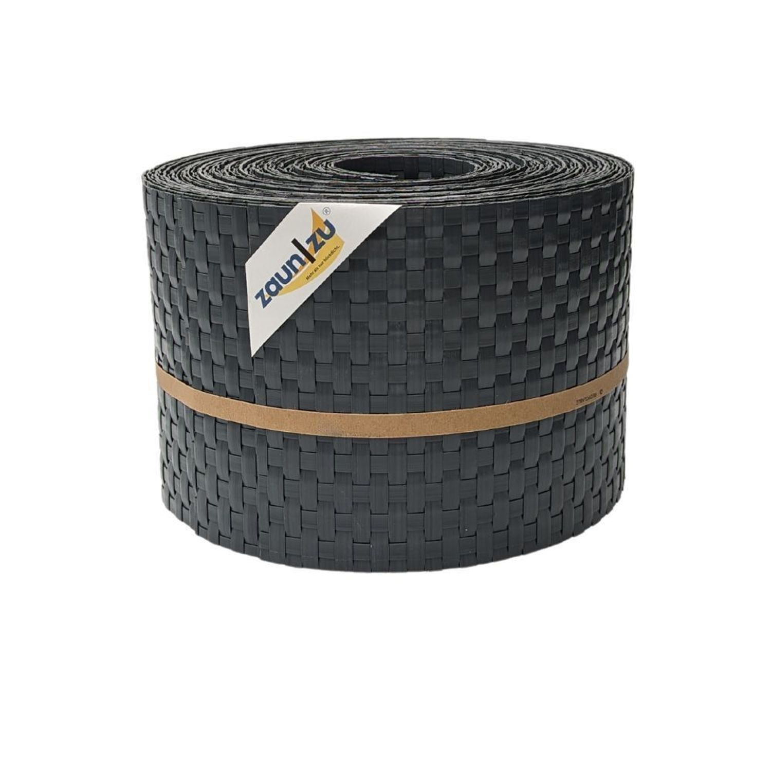 lamelles occultantes zaun|zu RATTAN 10x bandes simples 2,55 m pour la clôture – Anthracite