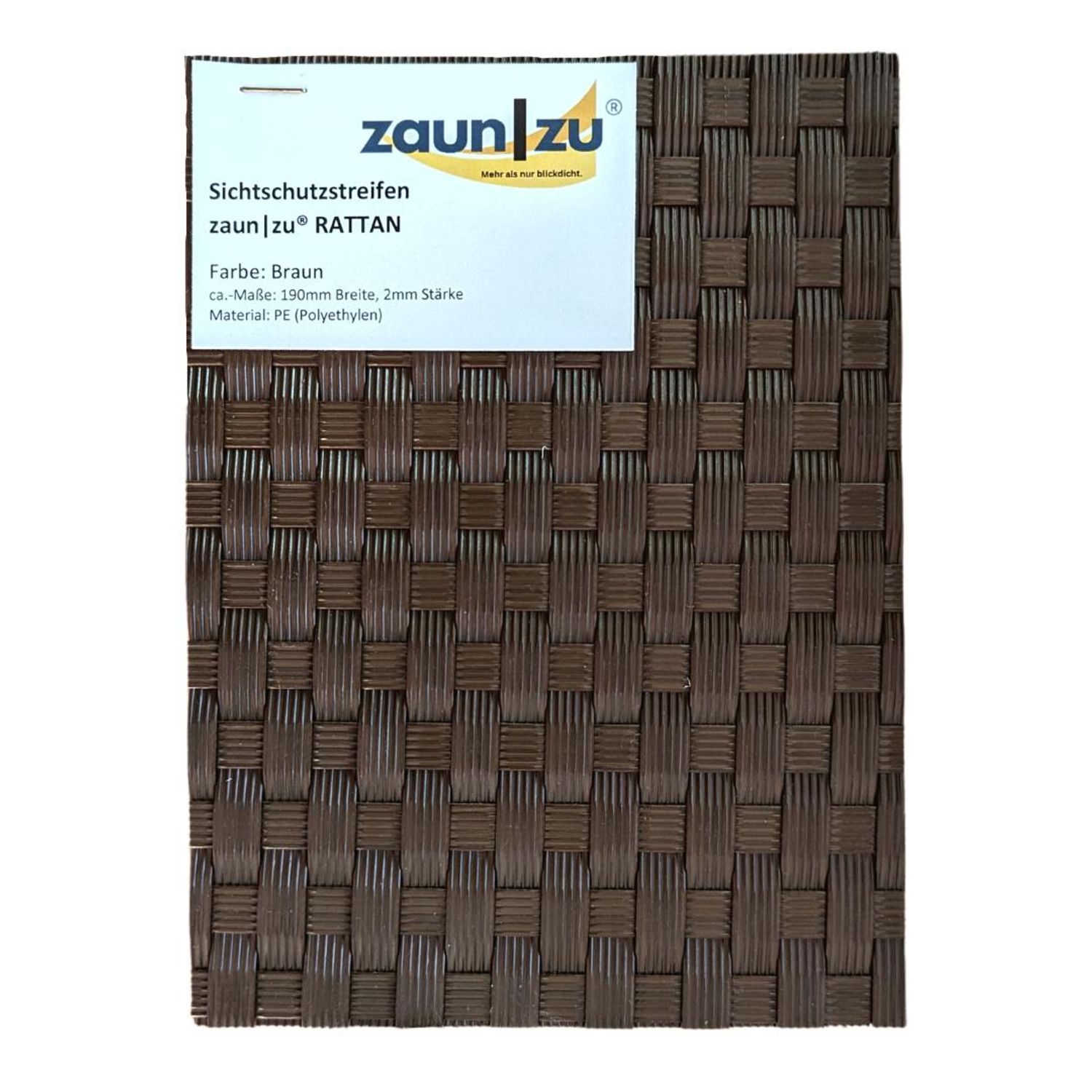 zichtstroken zaun|zu RATTAN Monsters om te proberen alvorens te kopen – 14,0 cm, Bruin