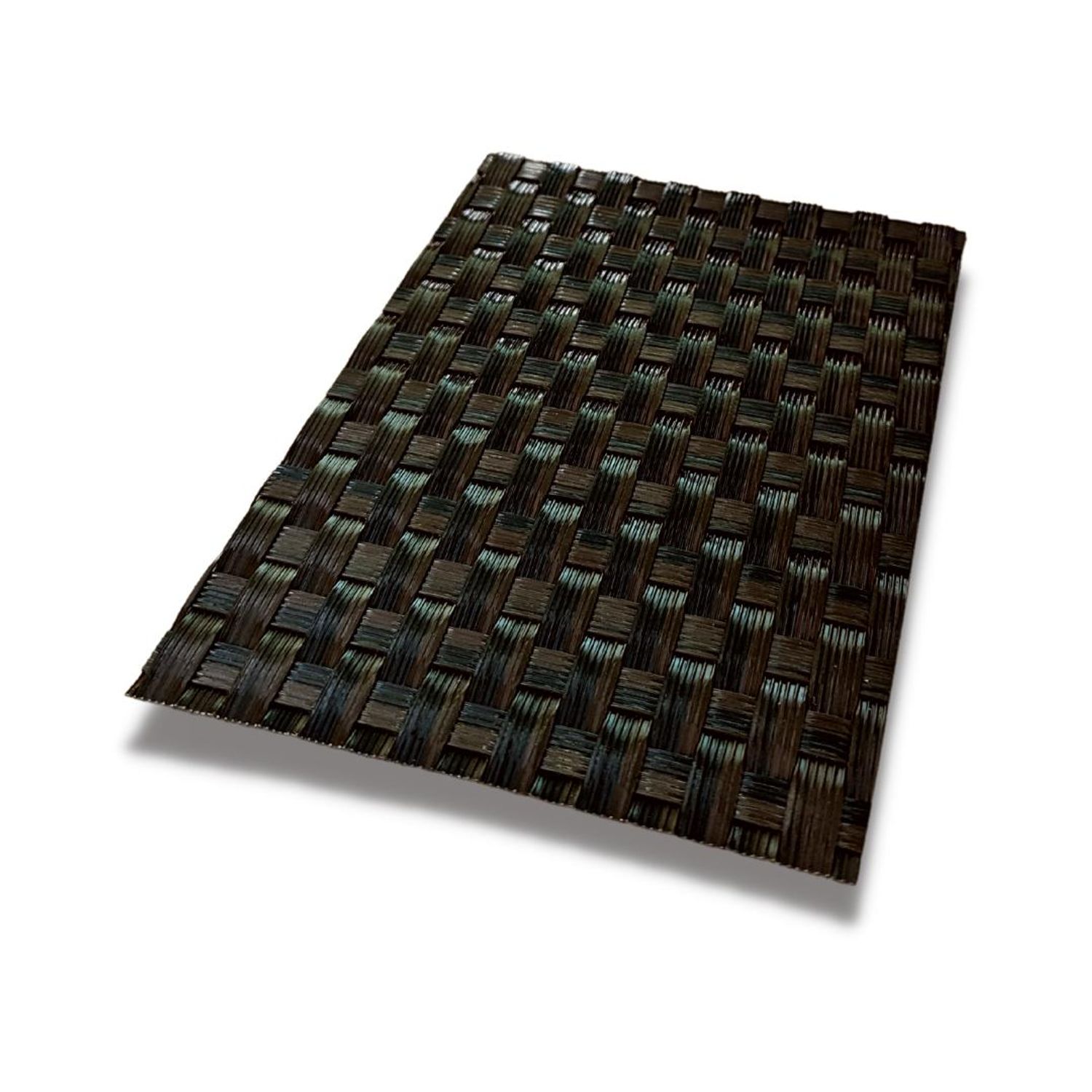 zaun|zu® RATTAN trakovi za zaslonitev – vzorec za preizkus pred nakupom – 14,0 cm, Schwarzbraun – Pogled 2