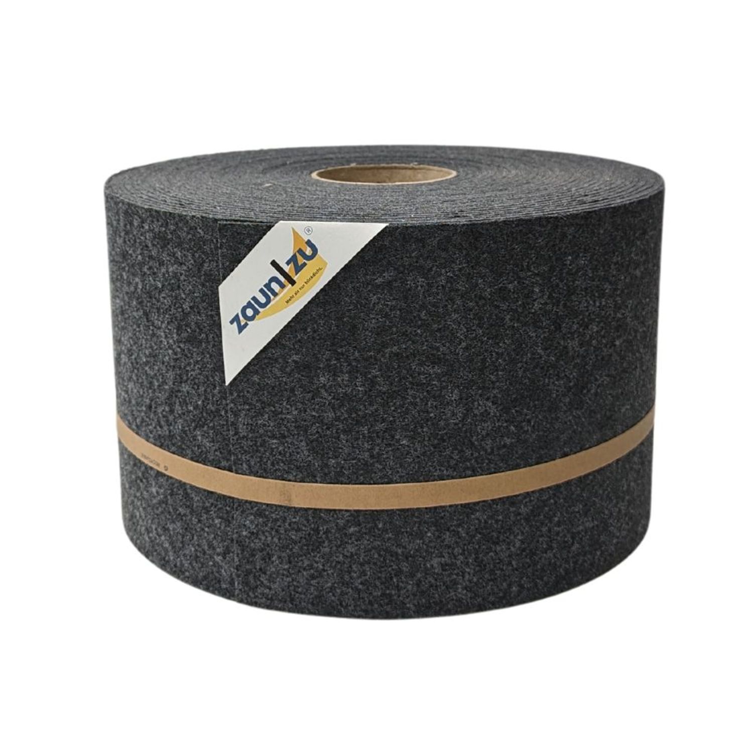 Privacy screen strips zaun|zu Design fleece 50 m roll for the twin-wire mesh fence – 50,0 m, Anthracite