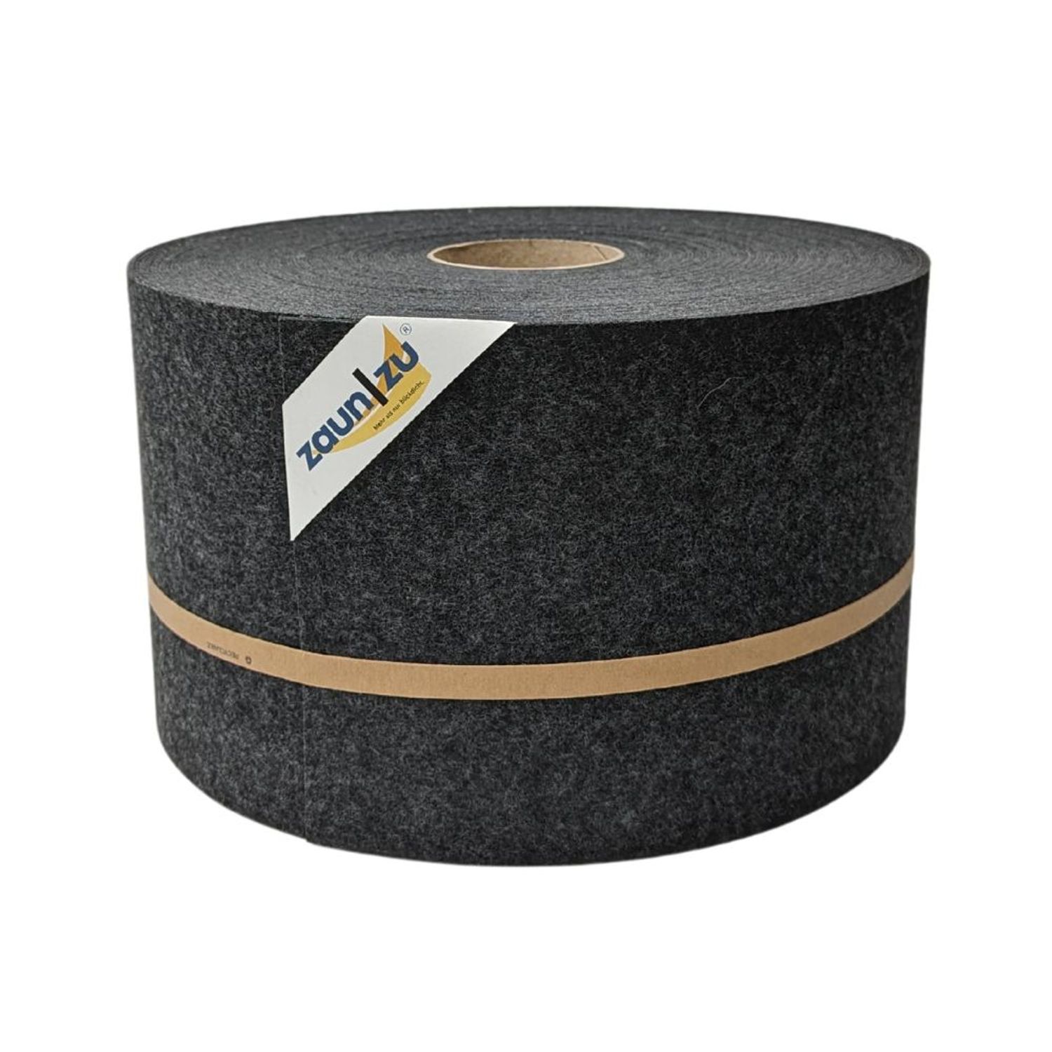 zichtstroken zaun|zu Design fleece 50m rol voor de dubbelstaaf gaas hek – 50,0 m, Schwarzgrau