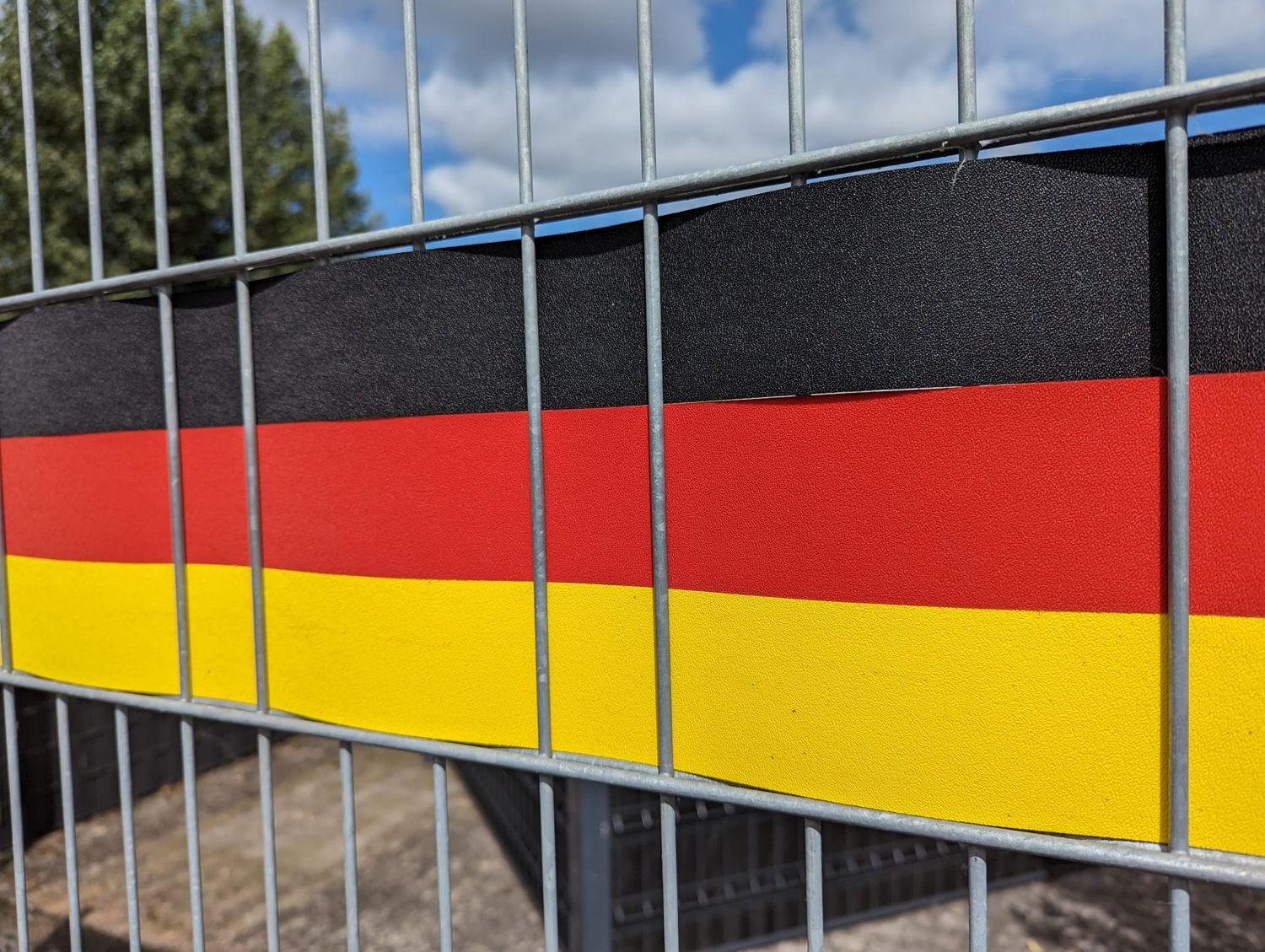 fitas de ocultação zaun|zu Conjunto nacional de cores Alemanha – 2,55 m, Fitas de acento – Ver 4