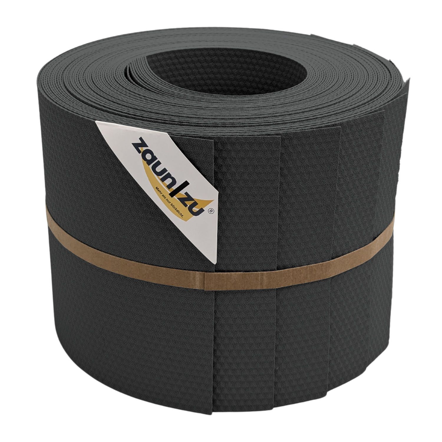 lamelles occultantes zaun|zu DELUX 10x bandes simples 2,55 m pour la clôture – Anthracite (RAL 7016)