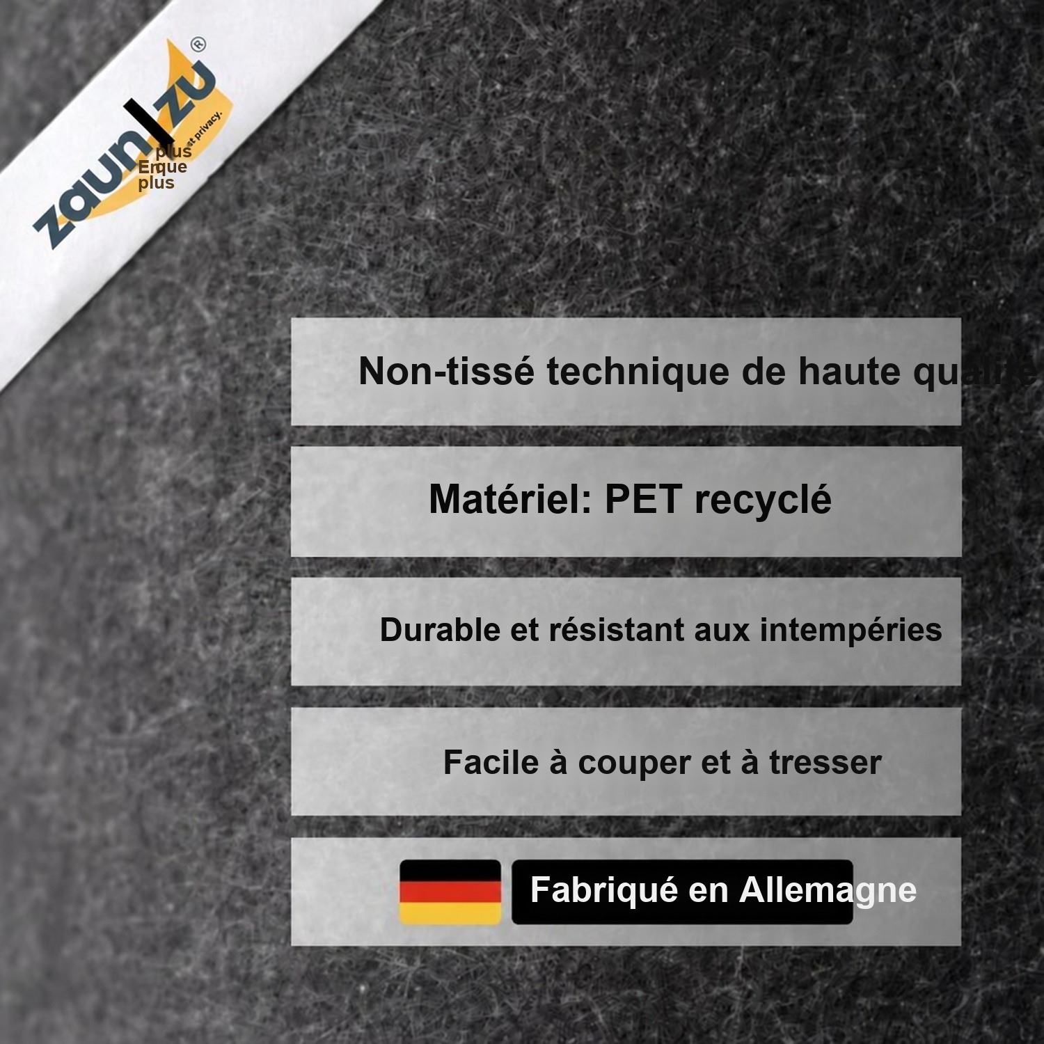 lamelles occultantes zaun|zu Design polaire simple bande bulle de décoration – 2,55 m – Affichage 4
