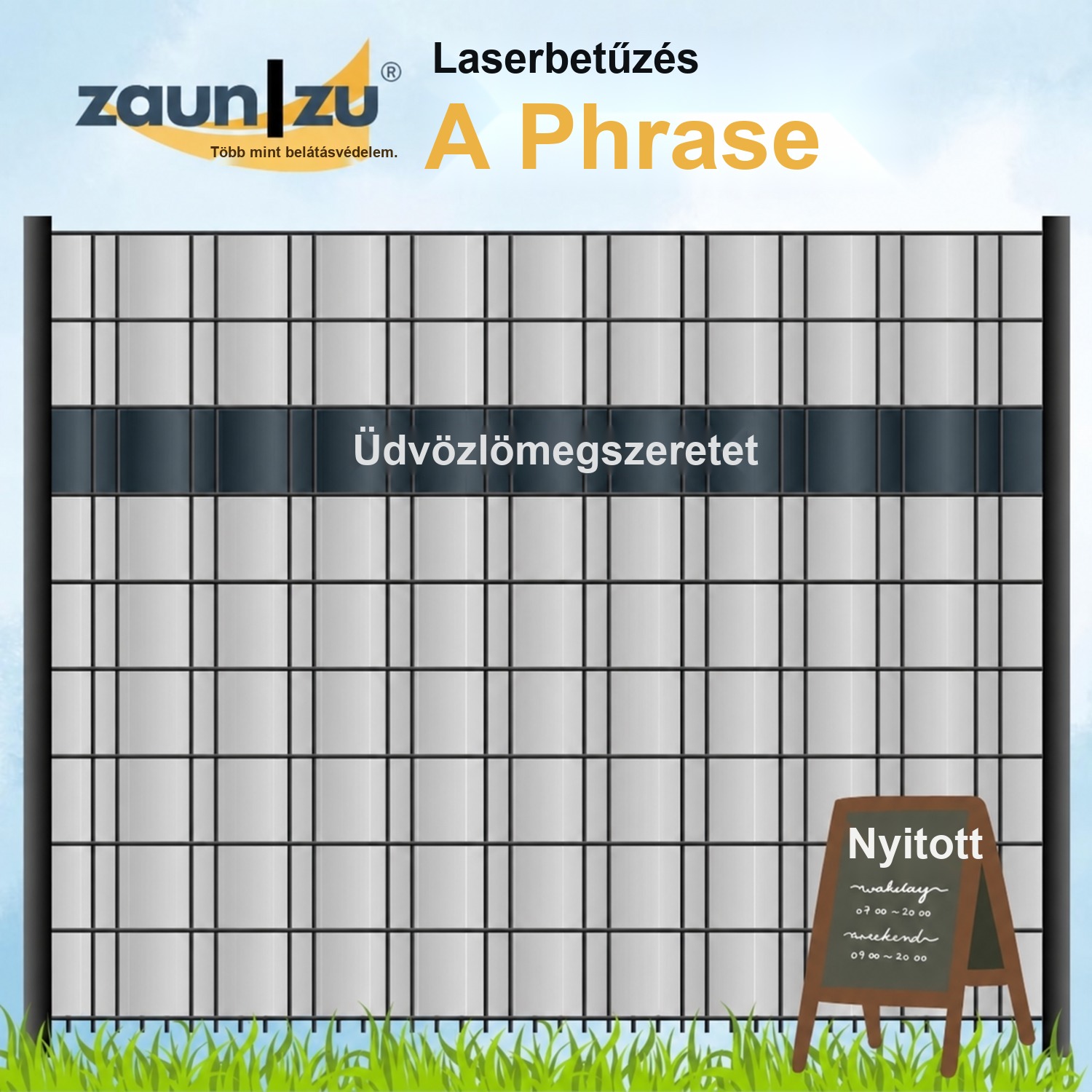 Farb- und Anlassbeispiel Felirat