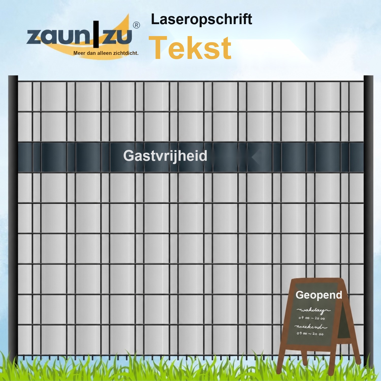 zaun|zu® Belettering