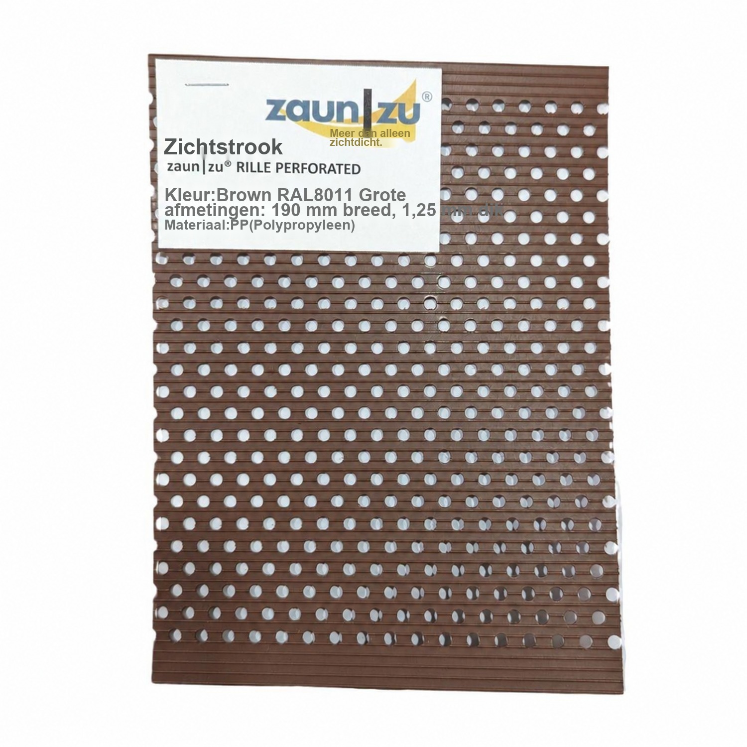 zichtstroken zaun|zu® RILLE GELOCHT patronen om te proberen voor de aankoop – 14,0 cm – Beeld 5
