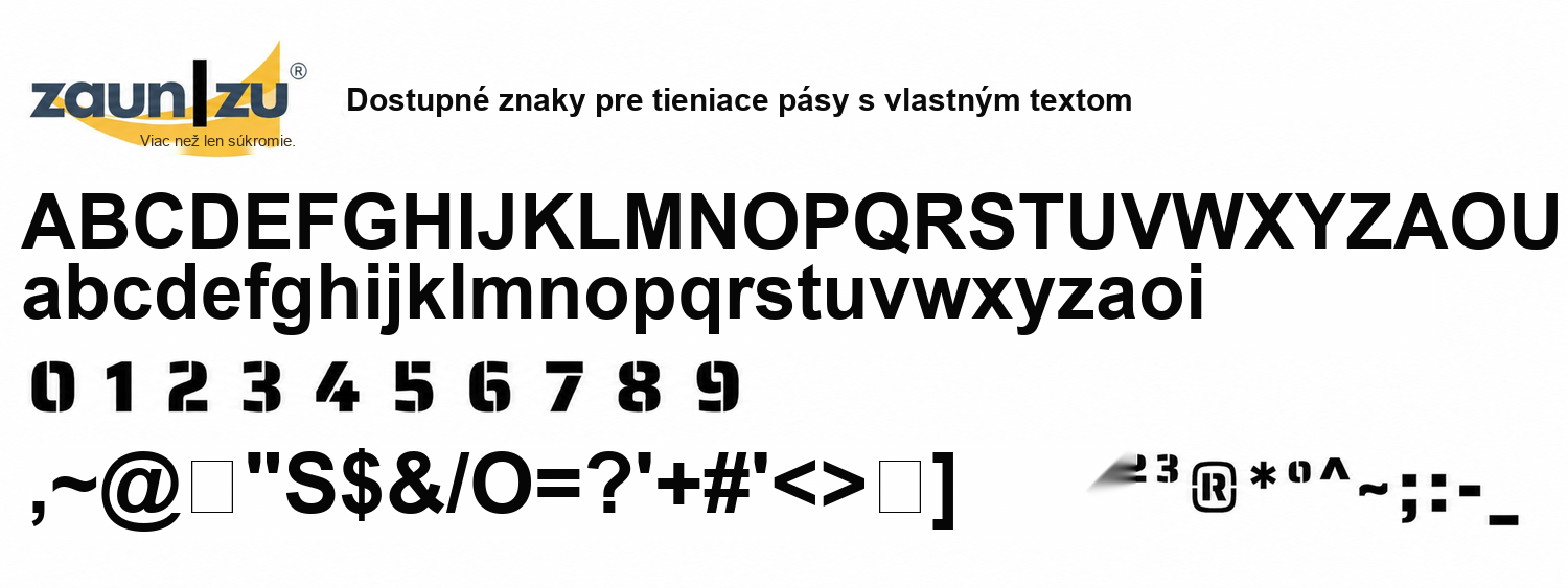 Tieniaci pás s laserovým nápisom – TEXT NA ŽELANIE – Pohľad 2