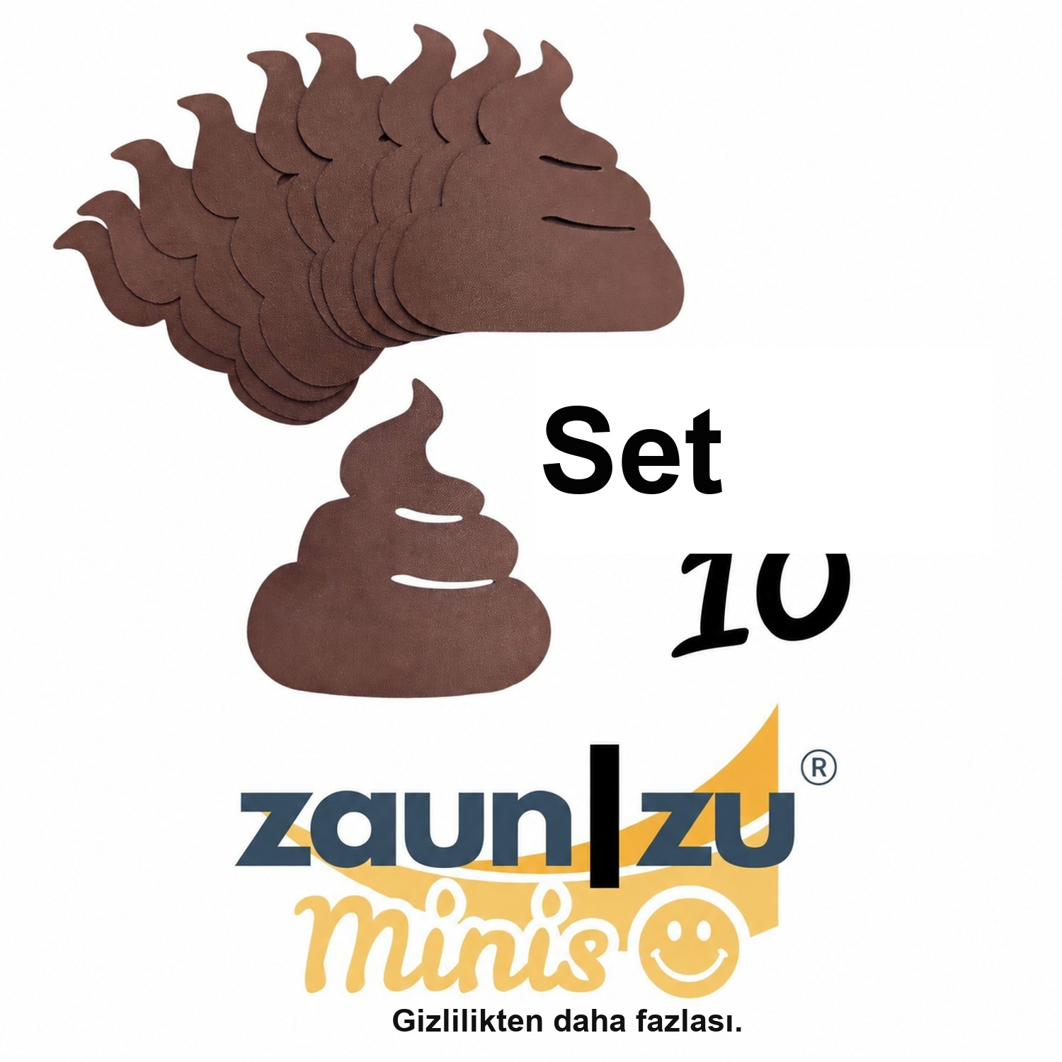 zaun|zu Minis - Köpek dışkısı 10'lu paket çift çubuklu panel çit için dekor öğesi – 14 cm – Görünüm 2